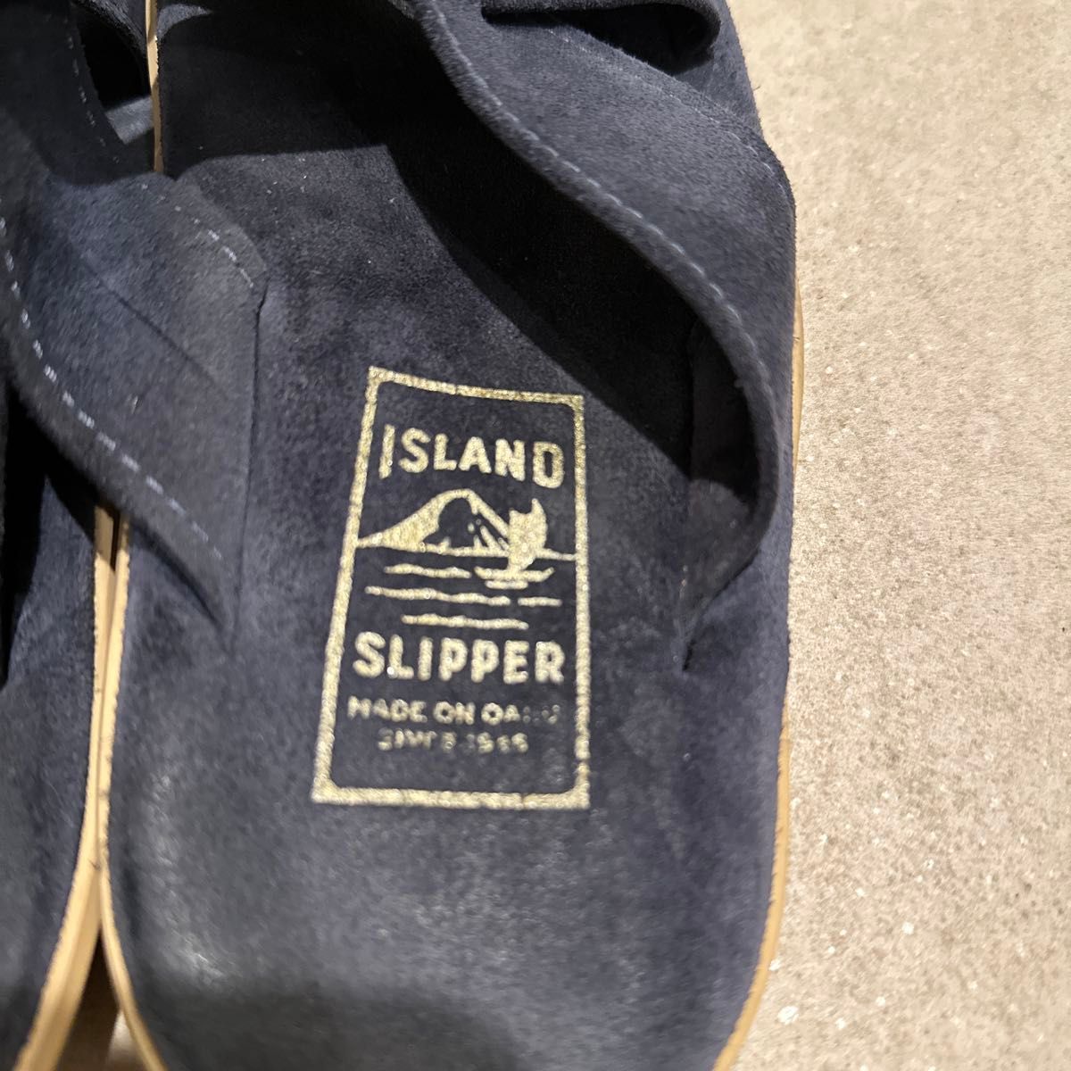 ISLAND SLIPPER  サンダル　ネイビー