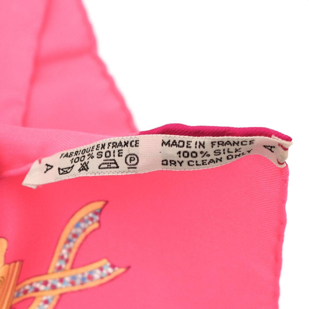 エルメス フランス革命を記念して スカーフ LIBERTE EGALITE カレ 90 スカーフ 大判 シルク ピンク pink HERMES