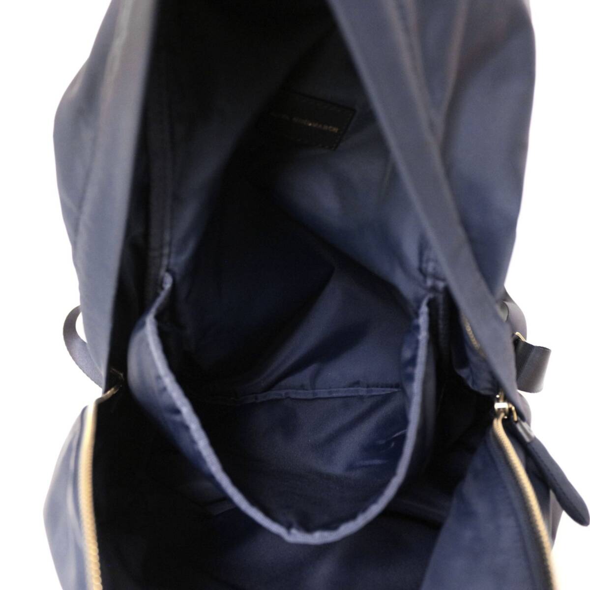  Anya Hindmarch CHUBBY WINK rucksack backpack Smile smiley smile smily nylon navy blue navy navy Anya Hindmarch