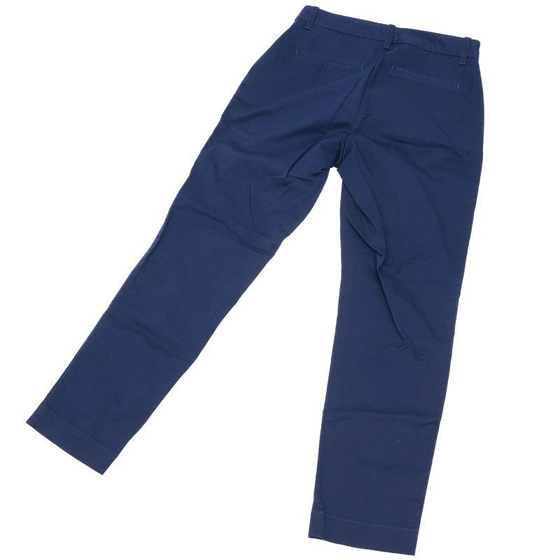 ラルフ ローレン WMPOPNTNDL20121 211890343003 クロップド スリム フィット ツイル チノ パンツ 綿 コットン ネイビー navy Ralph Lauren