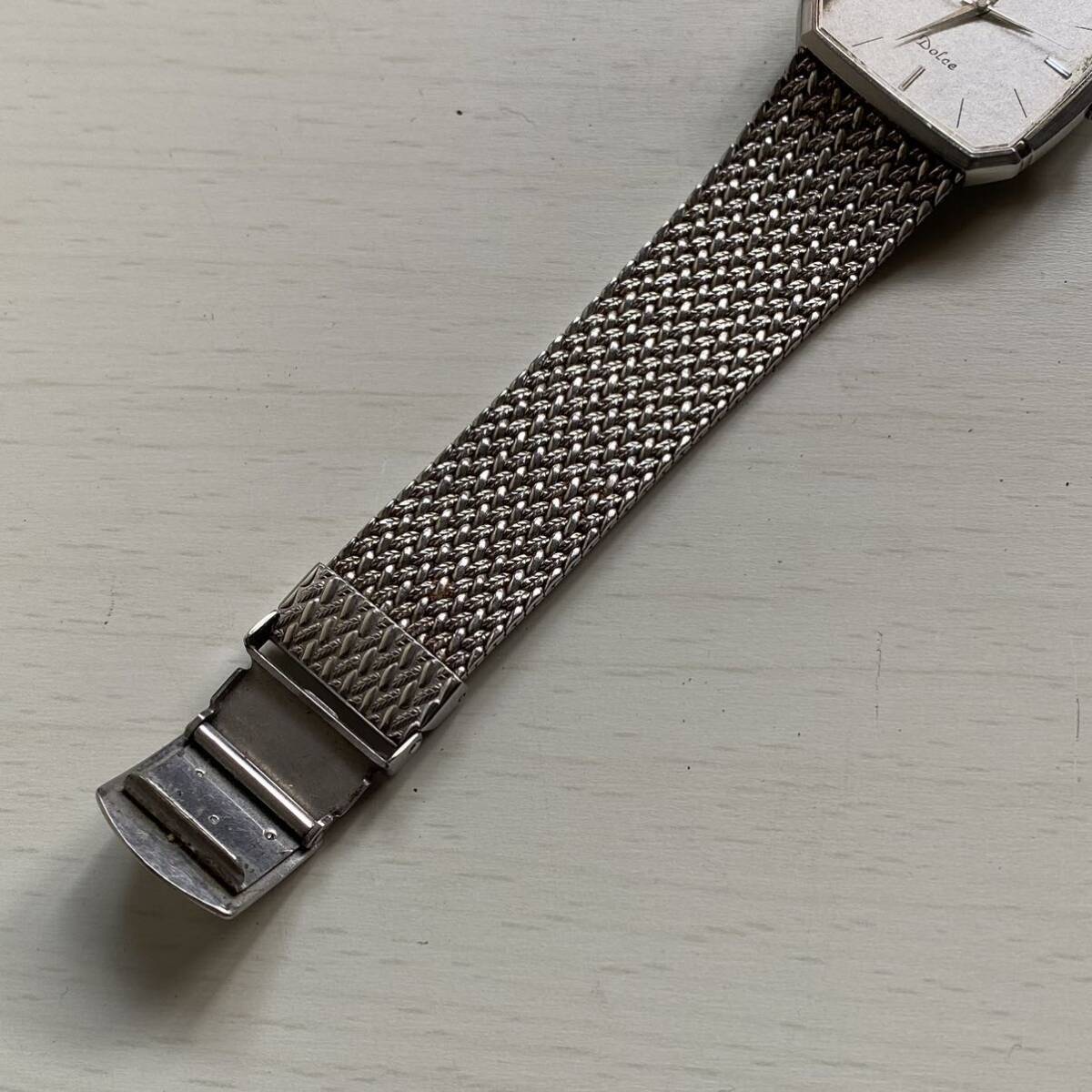 B-79/ Seiko SEIKO Dolce DOLCE quartz 3 hands original belt 9521-5210 for man men's wristwatch 