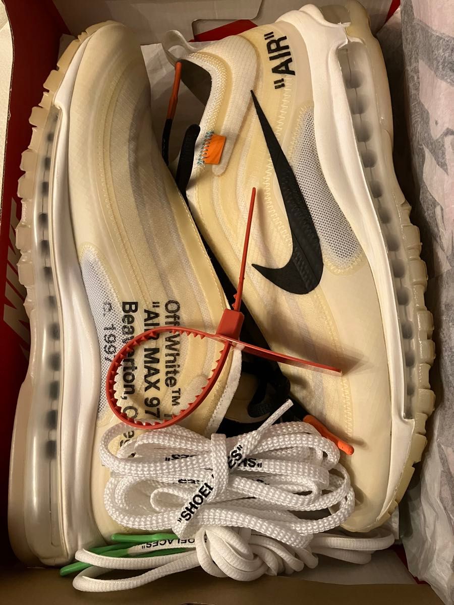 THE TEN off white NIKE AIR MAX 97 OG28cm|Yahoo!フリマ(旧 THE TEN off white NIKE AIR MAX 97 OG28cm|Yahoo!フリマ(旧