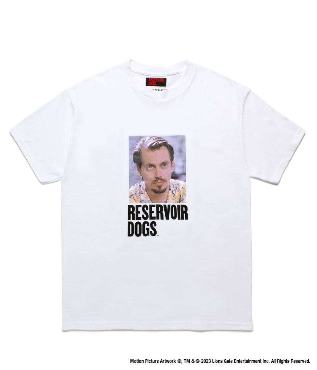 WACKO MARIA 24SS RESERVOIR DOGS Tシャツ ミスターピンク 白 L ワコマリア_画像1