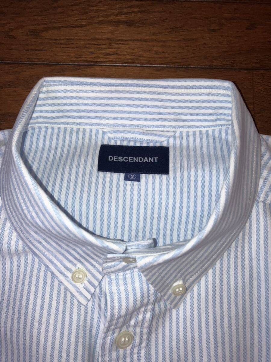 DESCENDANT KENNEDY’S OXFORD STRIPE B.D.LS SHIRT ストライプ ボタンダウン シャツ ディセンダント_画像4