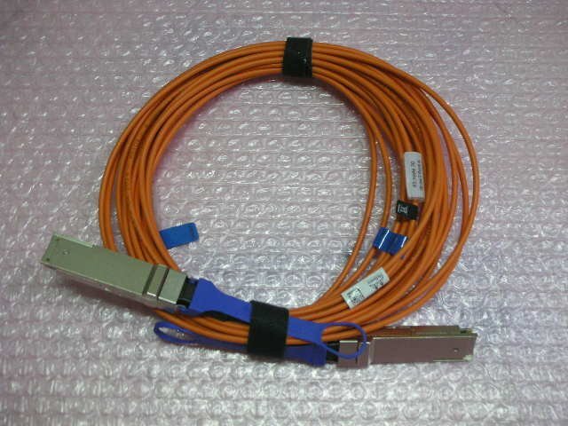 Mellanox 56G 10m QSFP ActiveFiber Cable 8ps.@Set!