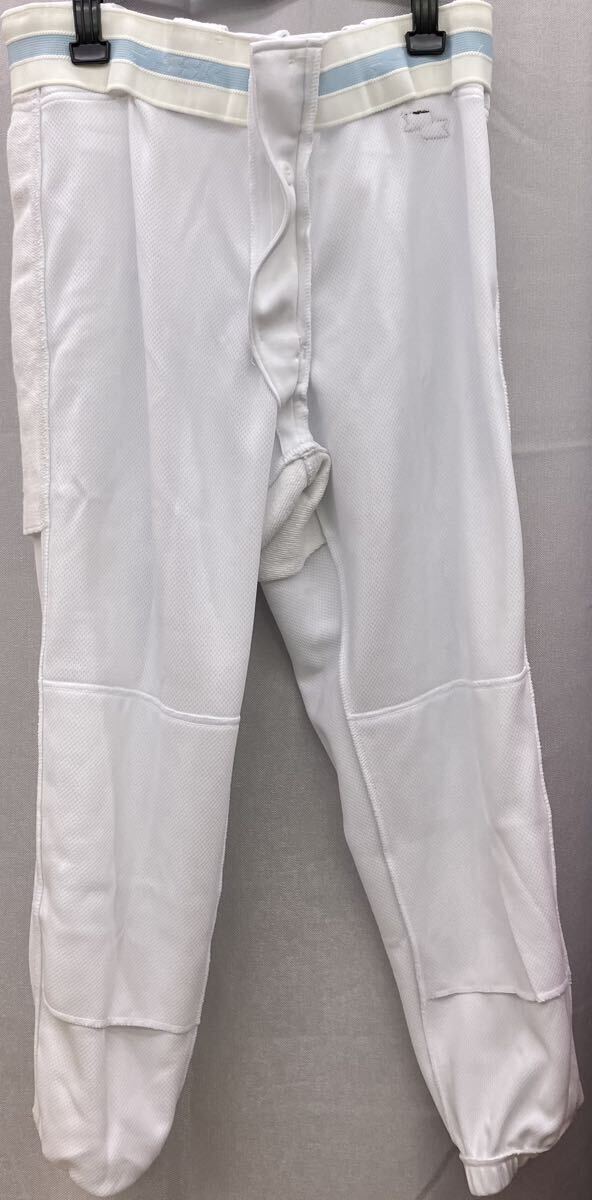 O 定価9460円 SSK エスエスケイ 野球 ユニフォーム 練習着 上下 セット ホワイト 白 部活 練習 レギュラー シャツ パンツ ズボン XO LL_画像7