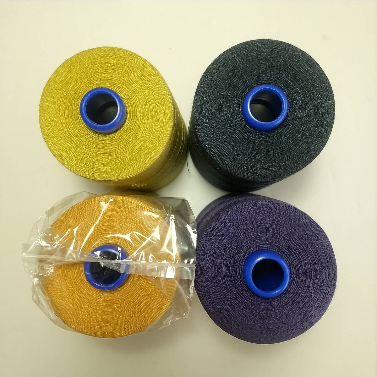  industry sewing-cotton / many remainder /#30/ core / futoshi count /4 color 4ps.@/ Denim / leather / thickness / tube H34