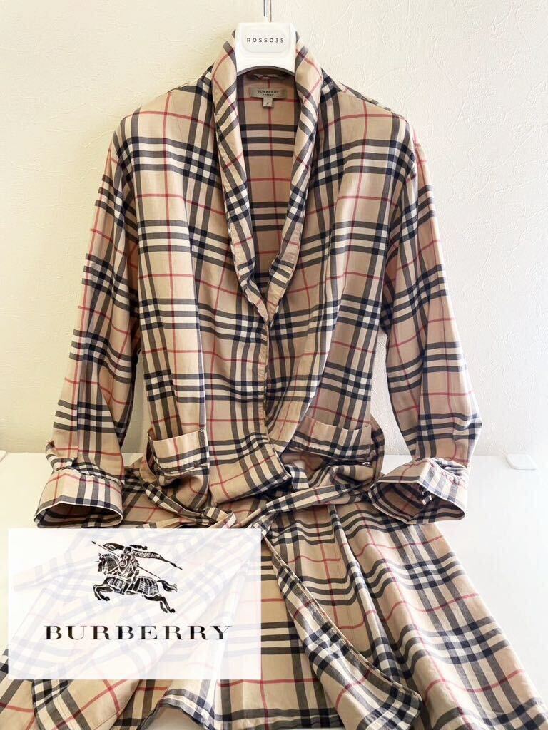 A32 шаль вязаный обычная цена 14 десять тысяч * очень красивый товар BURBERRY LONDON* шаль вязаный *ko ton long кардиган Burberry женский One-piece 