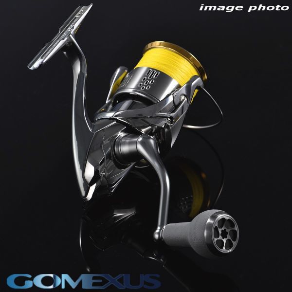 Gomexus【ゴメクサス】ハンドルノブ/TPE/TOUCHノブ/グレー×チタンブラック_画像2