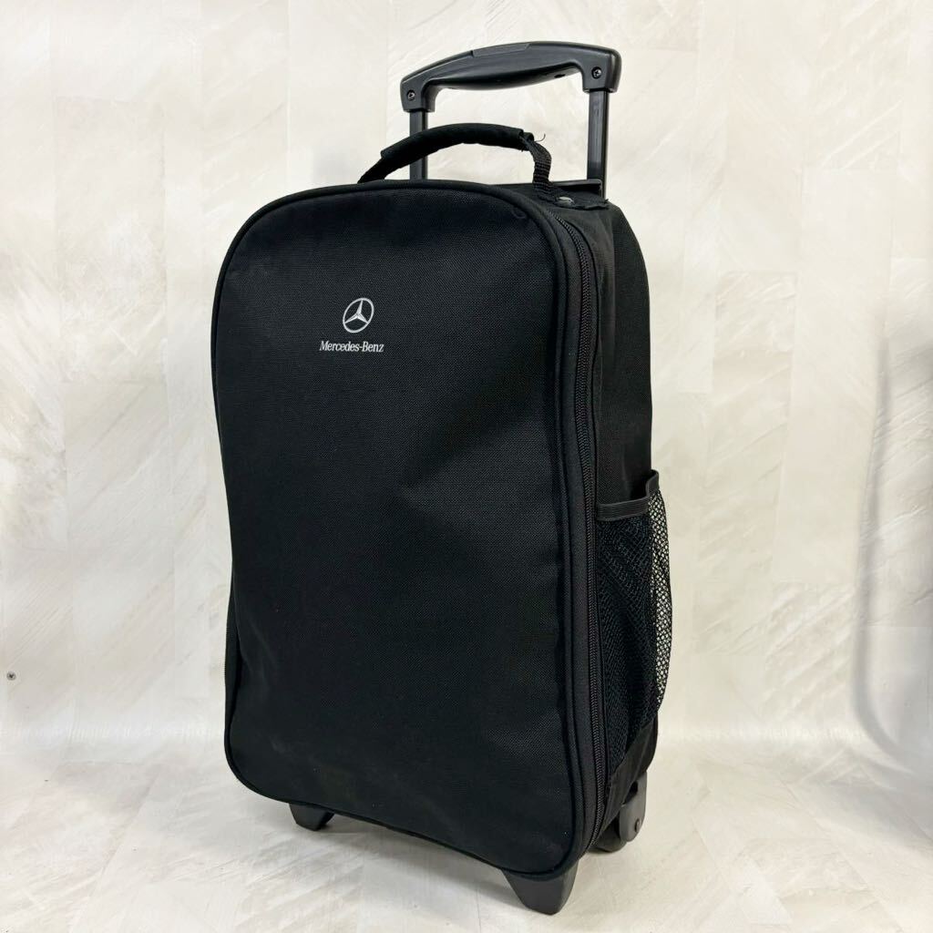 240426- Mercedes Benz メルセデスベンツ キャリーバッグ ブラック キャリーケース 旅行 鞄 バッグ スーツケースの画像1