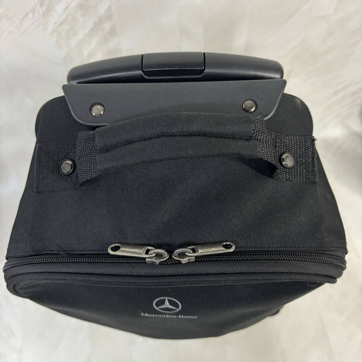 240426- Mercedes Benz メルセデスベンツ キャリーバッグ ブラック キャリーケース 旅行 鞄 バッグ スーツケースの画像4