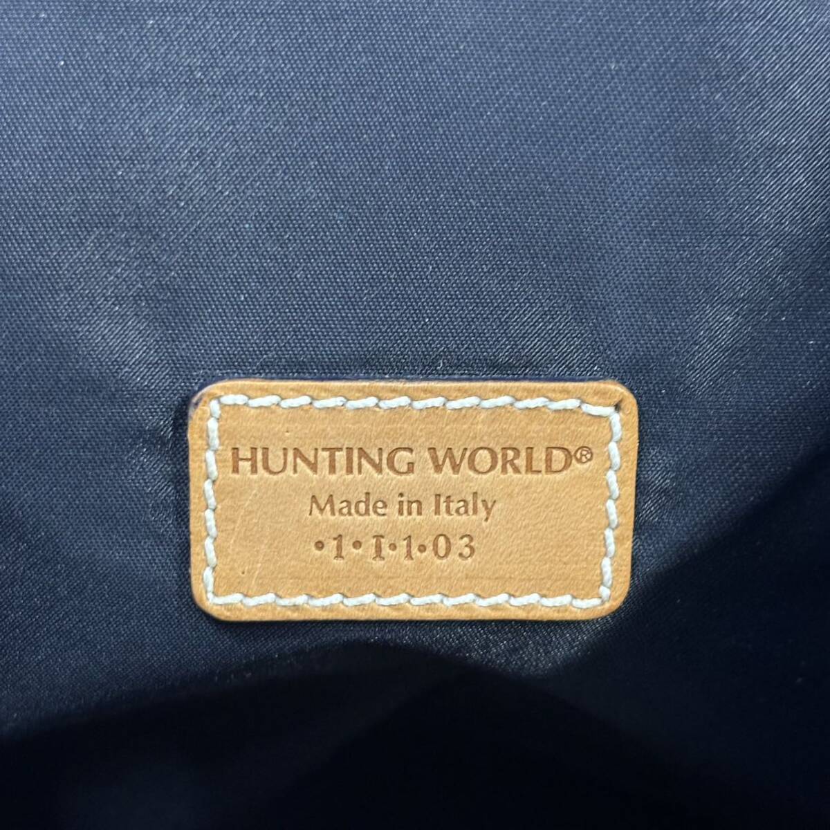 240510-【良品】HUNTING WORLD ハンティングワールド トートバッグ 肩掛けバッグ デニム メンズ レディース 鞄_画像7