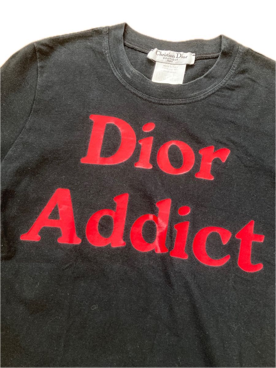Christian Dior クリスチャンディオール Tシャツ Dior Addict アディクト ブラック