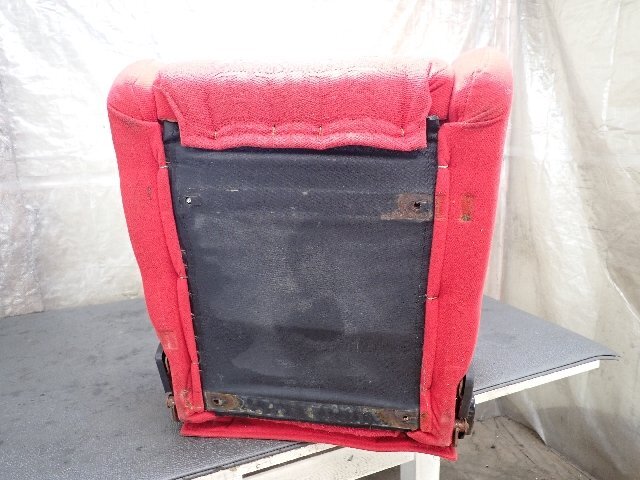 BRIDE Blit old BRIX/ yellowtail ks reclining bucket seat / red used. 100 jpy ~!