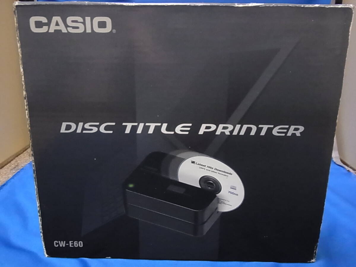 カシオ DISCタイトルプリンター CW-E60の画像1