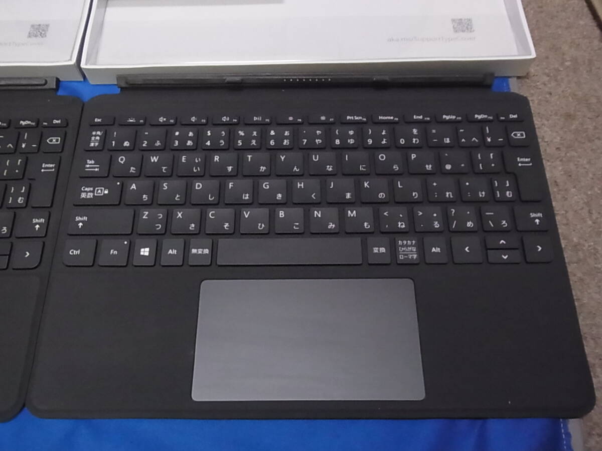 官1 Microsoft Surface Go タイプ カバー ブラック KCP-00019 Model:1840 ２個セット_画像4