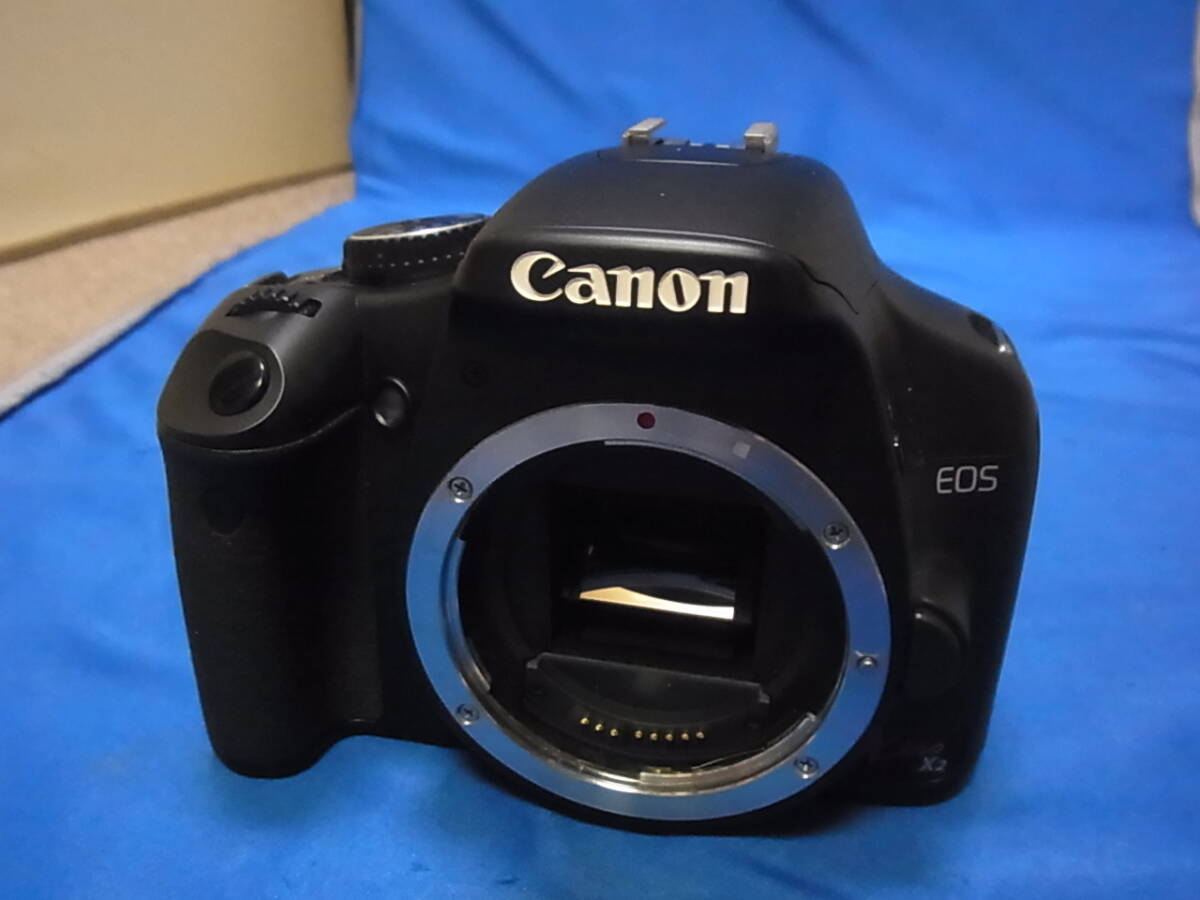 Canon デジタル一眼レフカメラ EOS Kiss X2 ボディ ジャック品_画像1