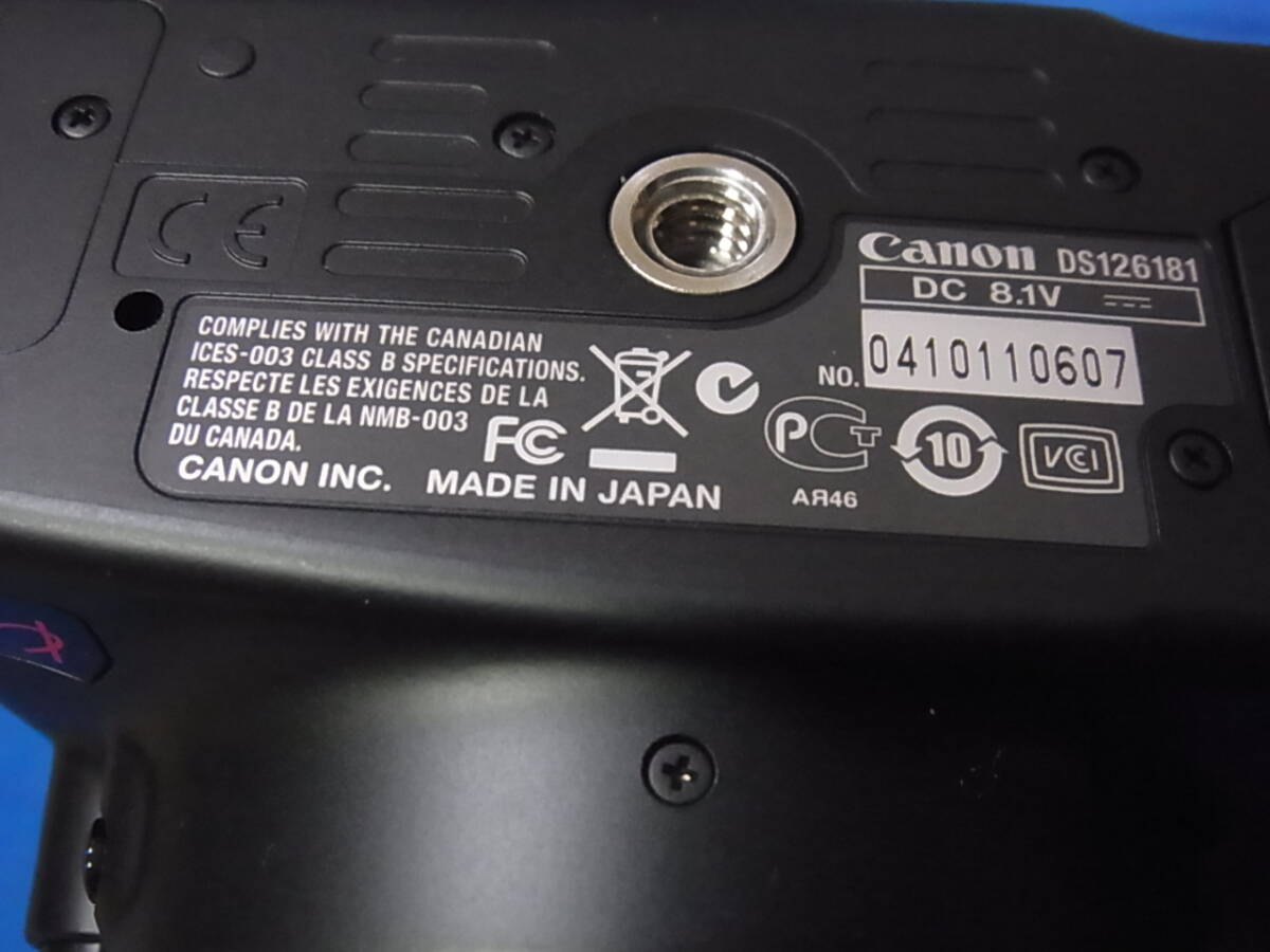 Canon デジタル一眼レフカメラ EOS Kiss X2 ボディ ジャック品_画像8