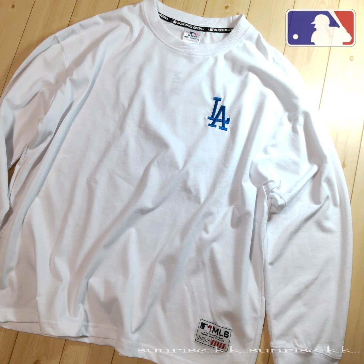 新品 L ドジャース MLB メジャーリーグ ロン T 長袖 T シャツ 大谷翔平 L サイズ_画像1