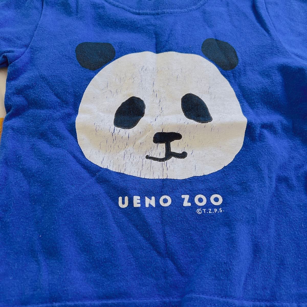 Tシャツ 半袖Tシャツ　90センチ　保育園洗い替え　4枚セット　パンダ　ミッキーマウス　上野動物園