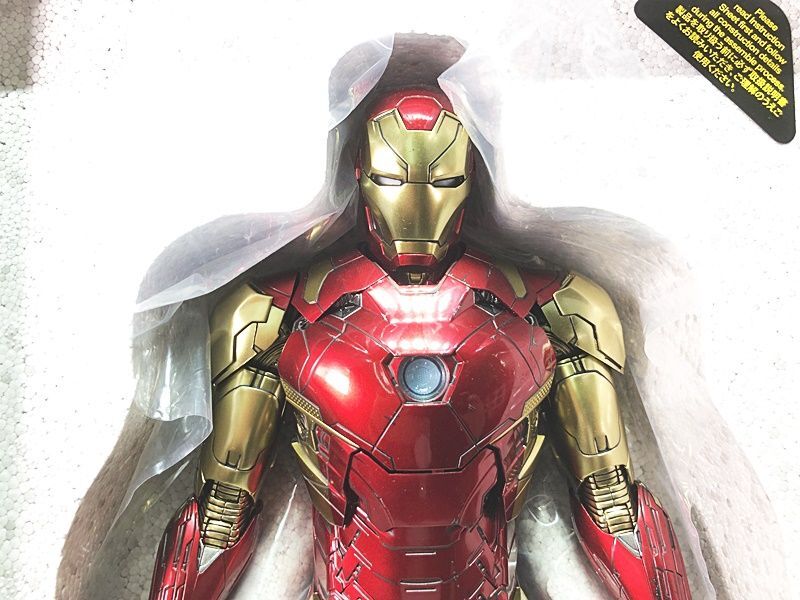 hot игрушки 1/6 Movie master-piece Ironman 46 концепция искусство Ver. Captain America MMS489D25 включение в покупку OK 1 иен старт 