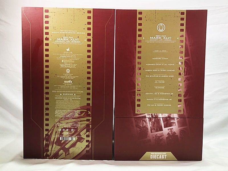  hot игрушки 1/6 Movie master-piece Ironman 46 концепция искусство Ver. Captain America MMS489D25 включение в покупку OK 1 иен старт 