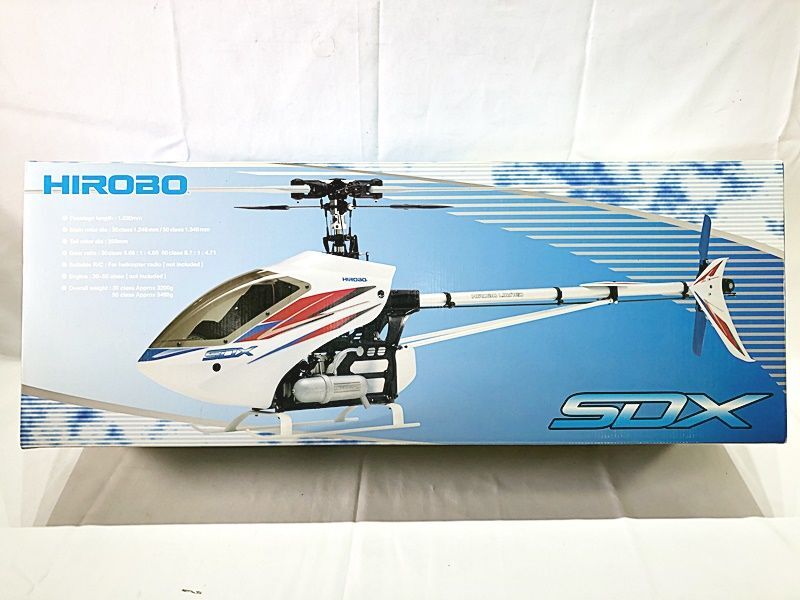  Hirobo SDX D3 SWM SL-II RC helicopter including in a package un- possible 1 jpy start *H