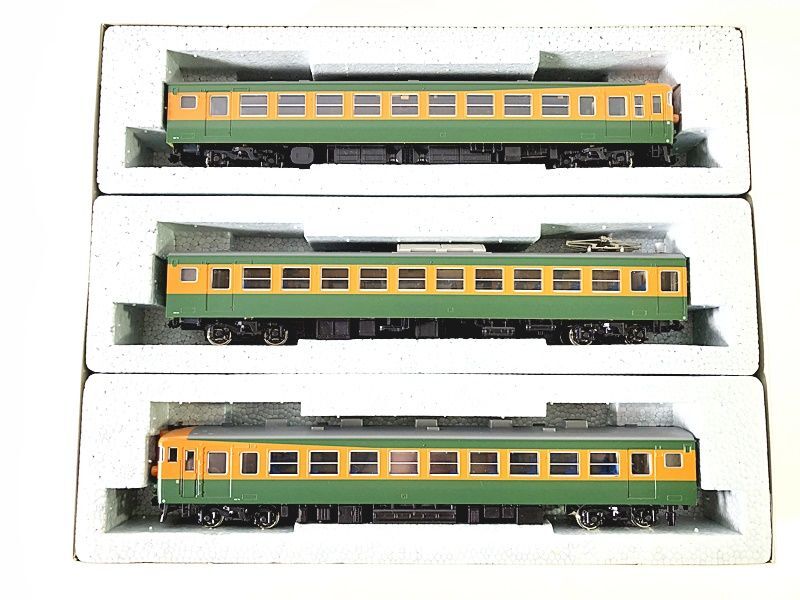 KATO 3-505 165 series express train 3 both basic set box dirt equipped HO gauge railroad model including in a package OK 1 jpy start *H