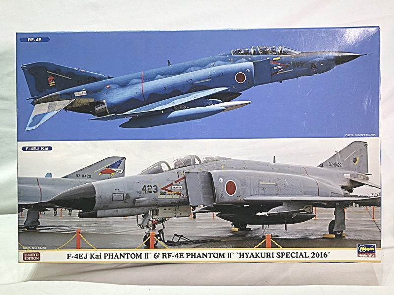 ハセガワ　1/72　F-4EJ改 スーパーファントム & RF-4E ファントムII 百里スペシャル2016　02244　プラモデル　同梱OK　1円スタート★S_画像1