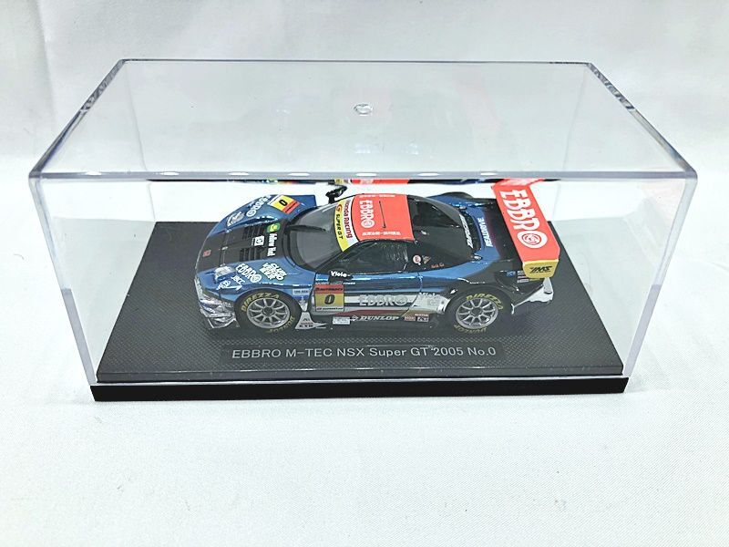 MMP 1/43 EBBRO M-TEC NSX super GT 2005 No.0 out case none minicar including in a package OK 1 jpy start *H