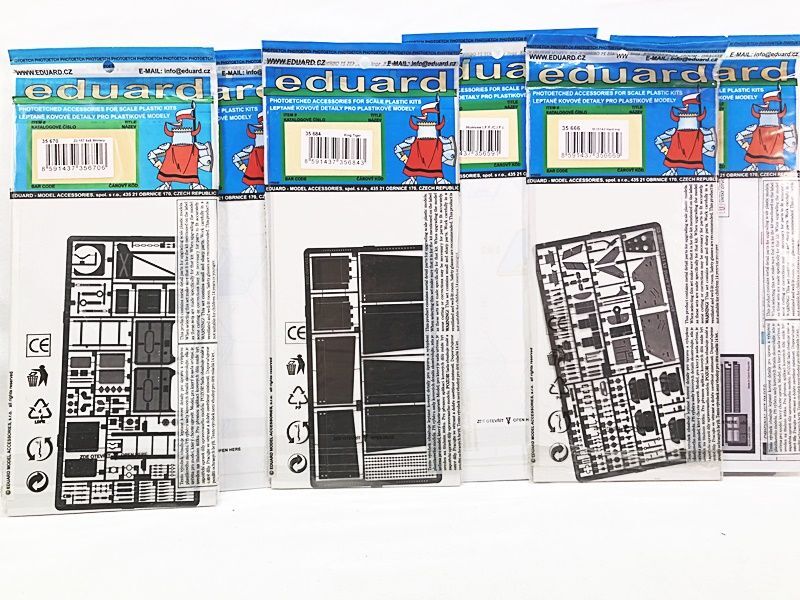 エデュアルド　1/35　Zil 157 6x6 軍用トラック・M-151A2 ハードトップ アカデミー用 他 ミリタリーモデル エッチング　1円スタート★S_画像4