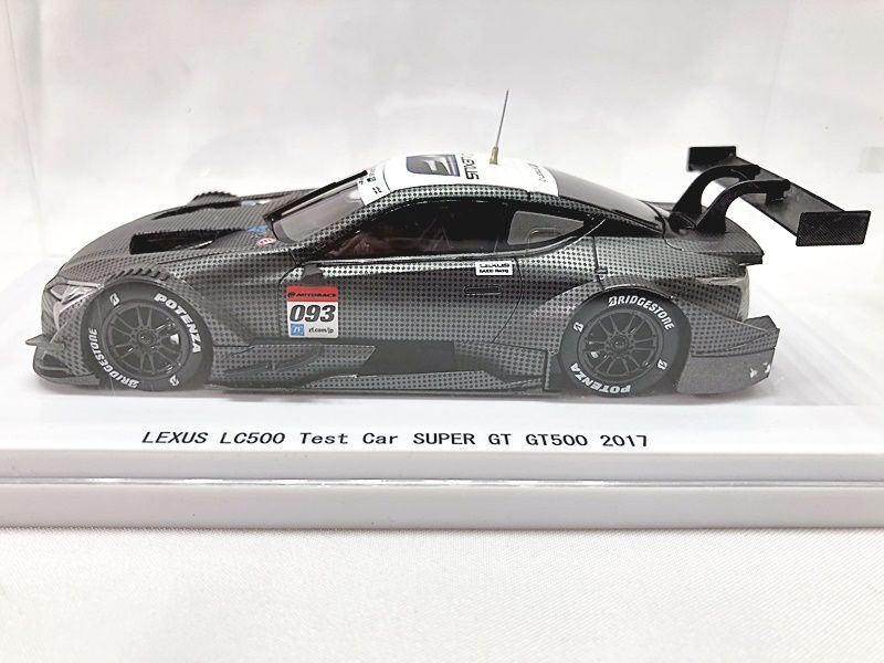 MMP　1/43　レクサス LC500 テストカー スーパーGT500　2017　外ケースなし 　ミニカー　同梱OK　1円スタート★H_画像2