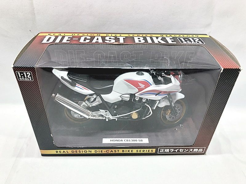 YSN　1/12　ホンダ CB1300 SB　オートバイ　ミニカー　同梱OK　1円スタート★H_画像1