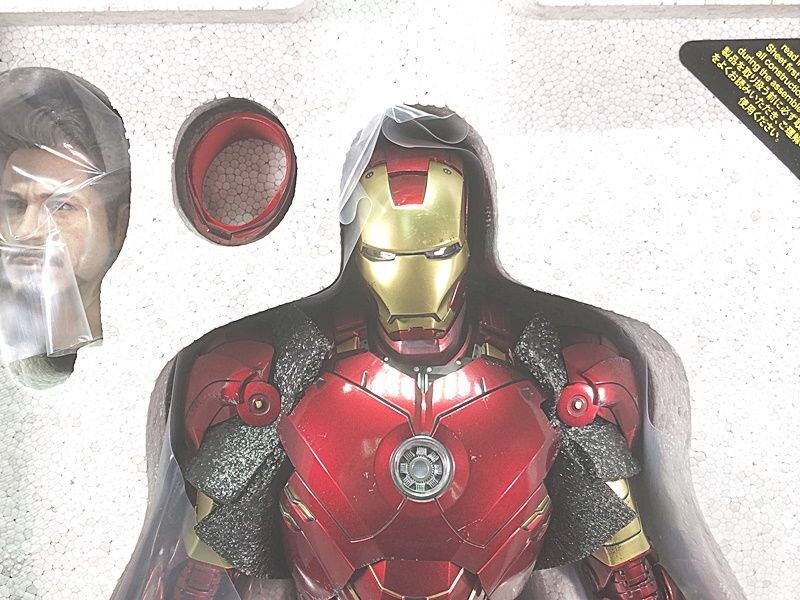  hot toys 1/6 Movie * master-piece Ironman 2 Ironman * Mark 4 MMS461D21 figure including in a package OK 1 jpy start 