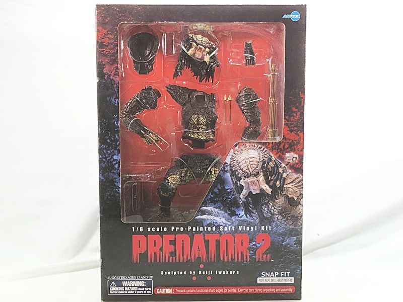 ARTFX / Kotobukiya 1/6 Predator 2 вскрыть товар коробка царапина иметь фигурка sofvi включение в покупку OK 1 иен старт *S
