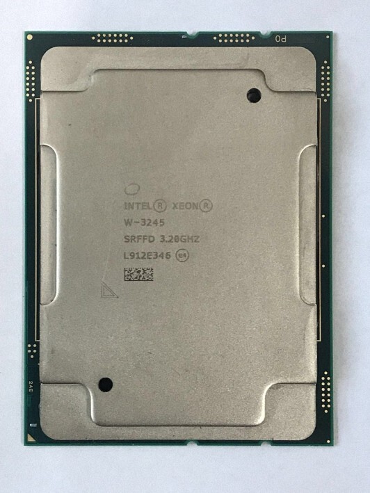 Intel Xeon W-3245 SRFFD 16C 3.2GHz 4.6GHz 22MB 205W LGA3647 DDR4-2933_画像1