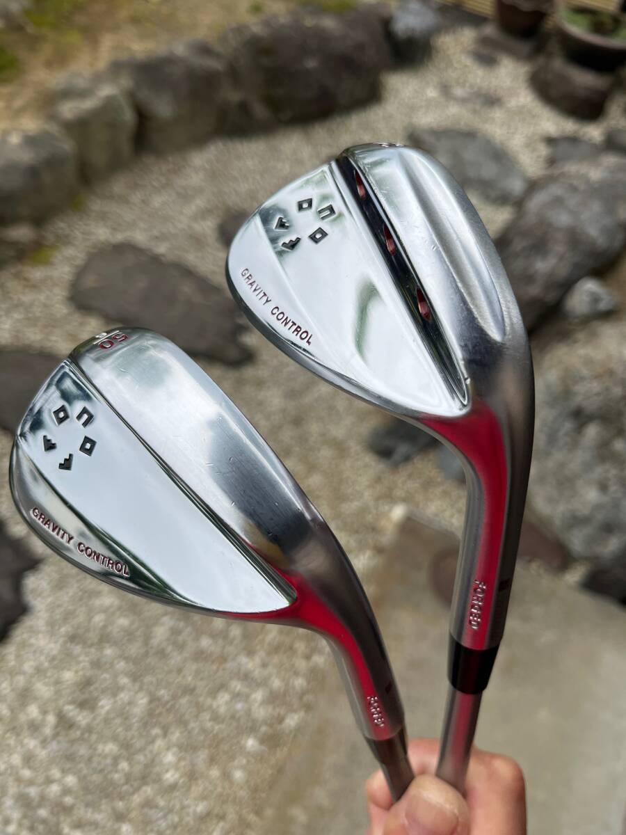 オノフ ONOFF FORGED WEDGE 50° 56° 2本セット リシャフト品 FUJIKURA MCI MILD 105 中古品 シャフト色違いあります_画像1