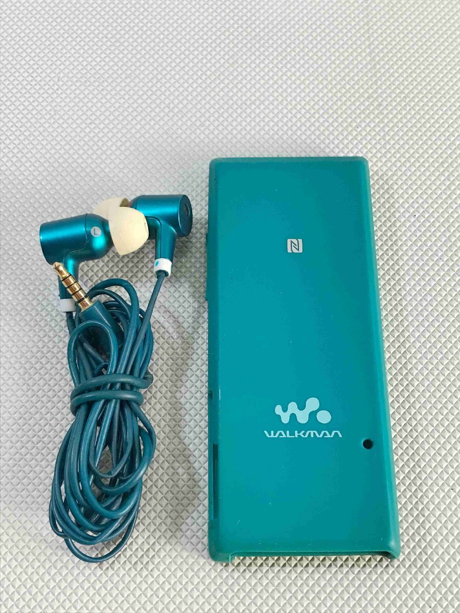 S5299○SONY ソニー WALKMAN ウォークマン NW-A25 イヤホン MDR-NW750N デジタルメディアプレーヤー 訳あり【ジャンク】240514_画像4