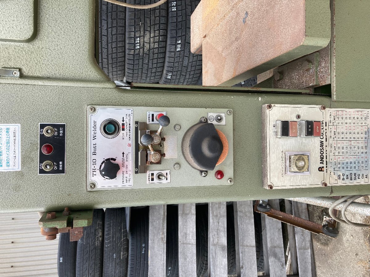 TA 350L BANDO SAW バンドソー TS-10 Butt Welder TOKYO TA 350L BANDO SAW バンドソー TS-10 Butt Welder TOKYO