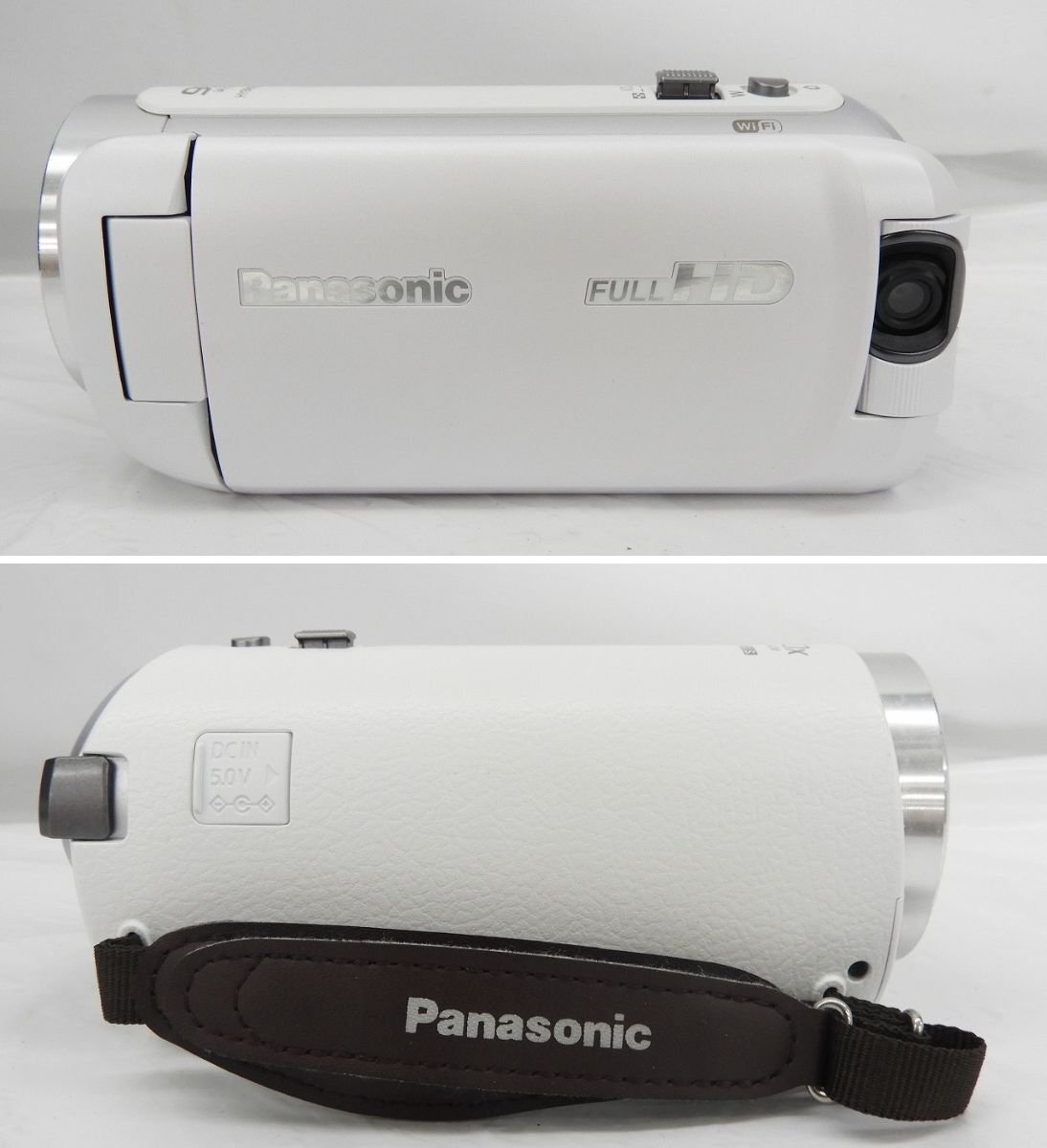 【中古品】Panasonic パナソニック デジタルハイビジョンビデオカメラ HC-W590MS-W ホワイト 2021年製 11571200 0517_画像3