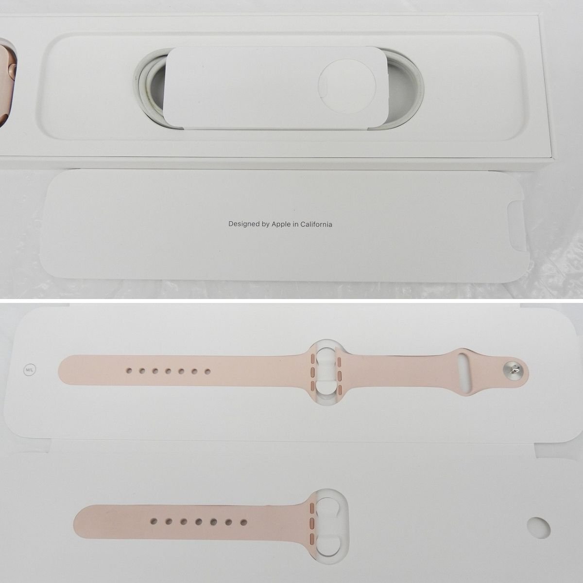 [ прекрасный товар ]Apple Watch Apple часы Series6 GPS модель 40mm MG123J/A MG123J/A Gold aluminium / розовый Sand частота 11578309 0518