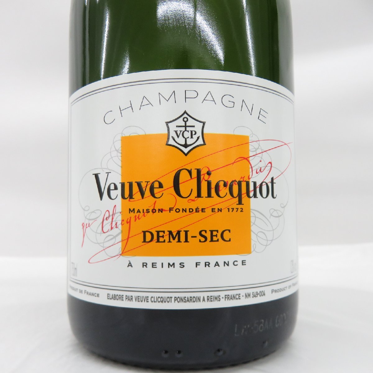 【未開栓】Veuve Clicquot ヴーヴ・クリコ ドゥミセック シャンパン 750ml 12％ 11568752 0506の画像2