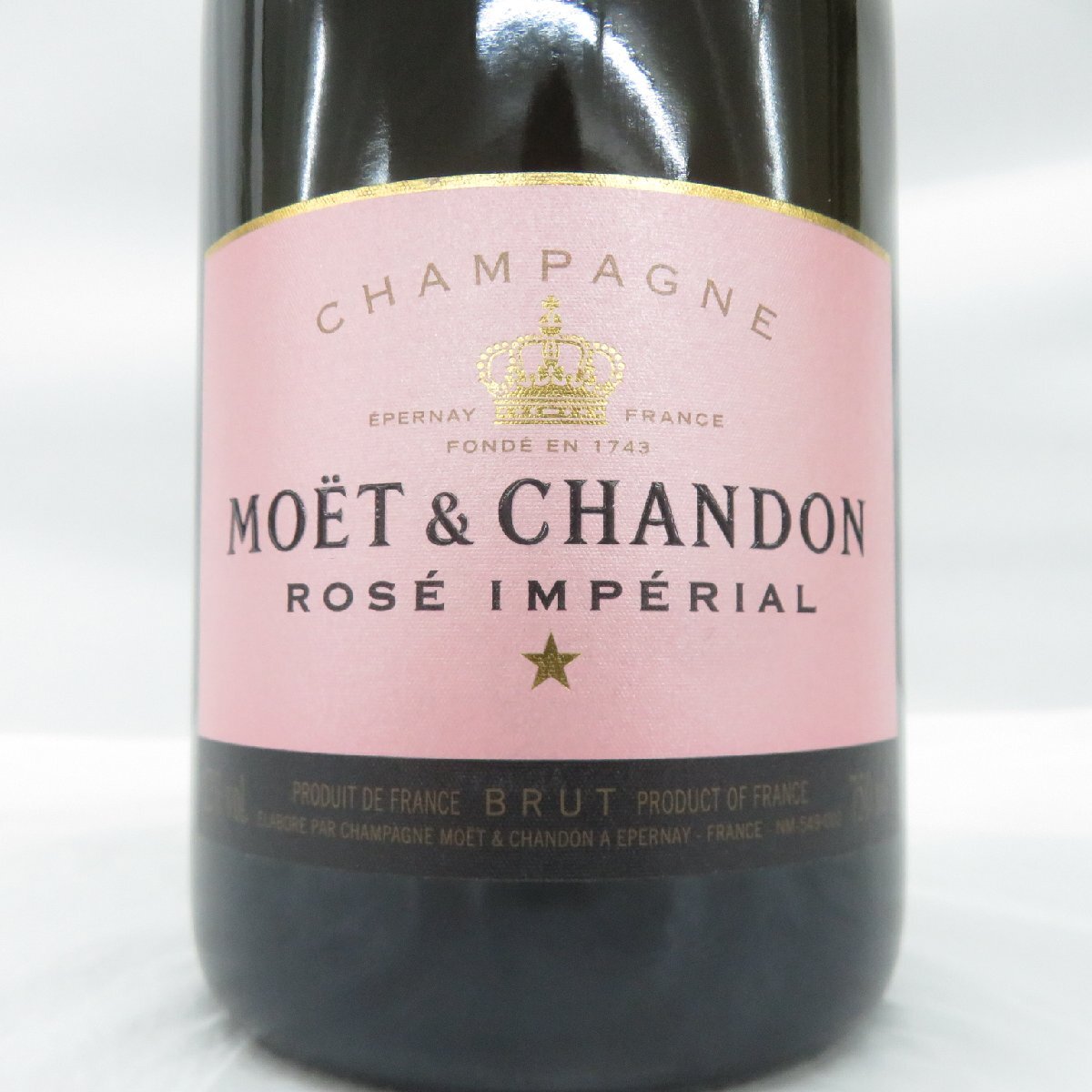 【未開栓】MOET&CHANDON モエ・エ・シャンドン ロゼ・アンペリアル ブリュット シャンパン 750ml 12% 11567355 0506の画像2