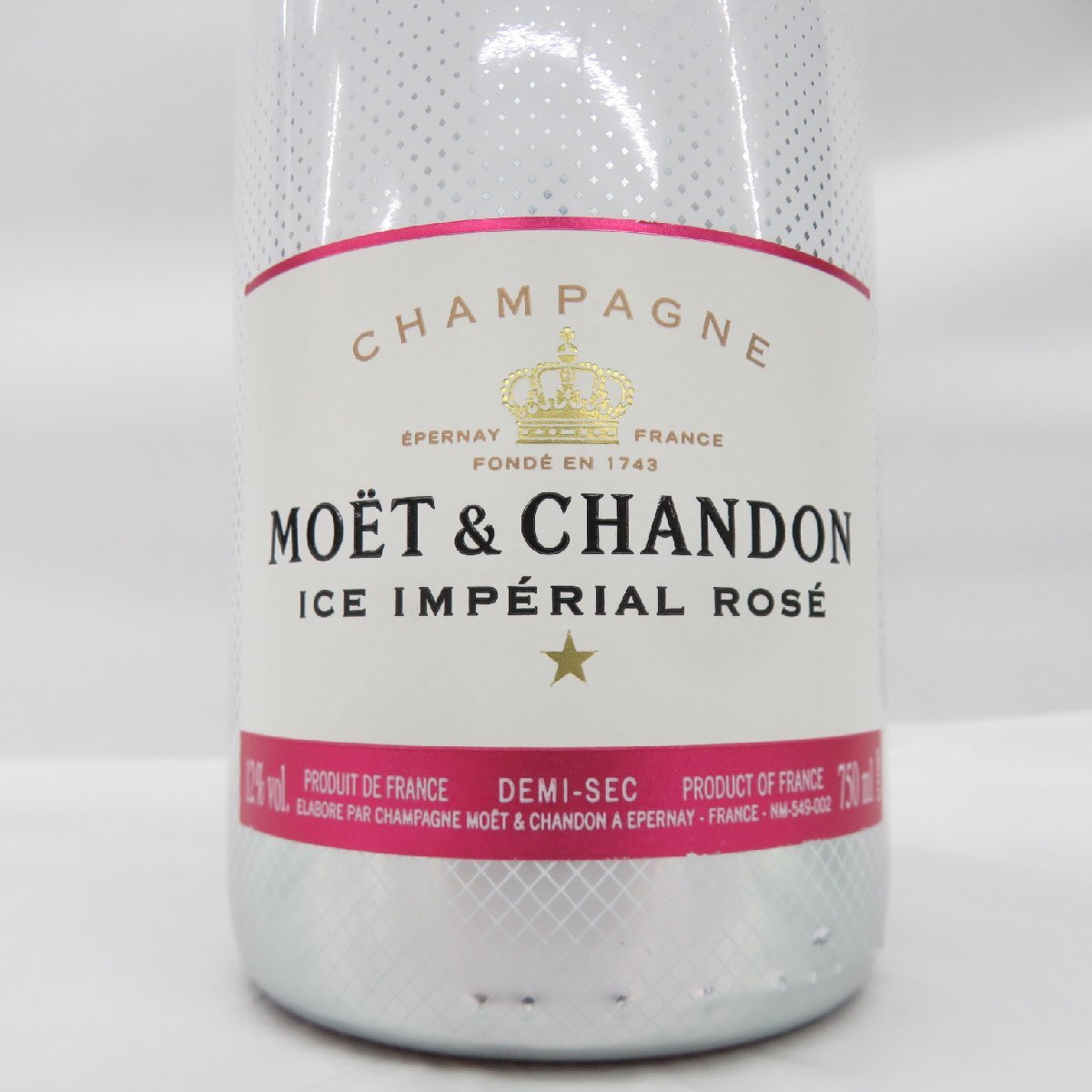 【未開栓】MOET&CHANDON モエ・エ・シャンドン アイス アンペリアル ロゼ シャンパン 750ml 12% 11567351 0506の画像2