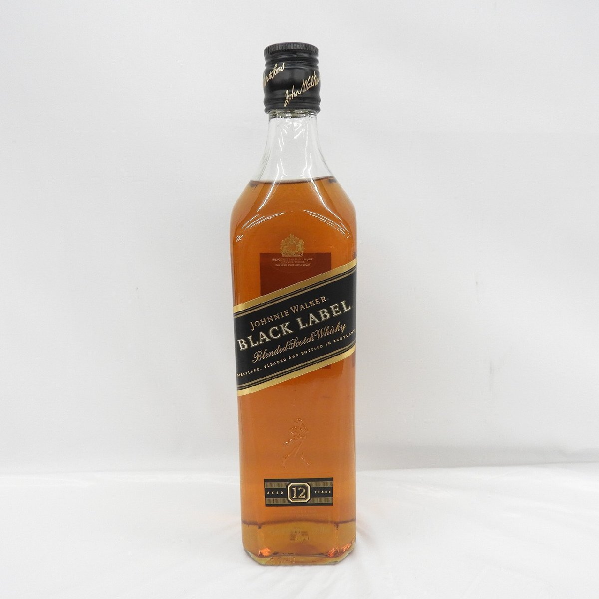 1円～【未開栓】Johnnie Walker ジョニーウォーカー 12年 ブラックラベル ウイスキー 700ml 40% 892101022 0507の画像1