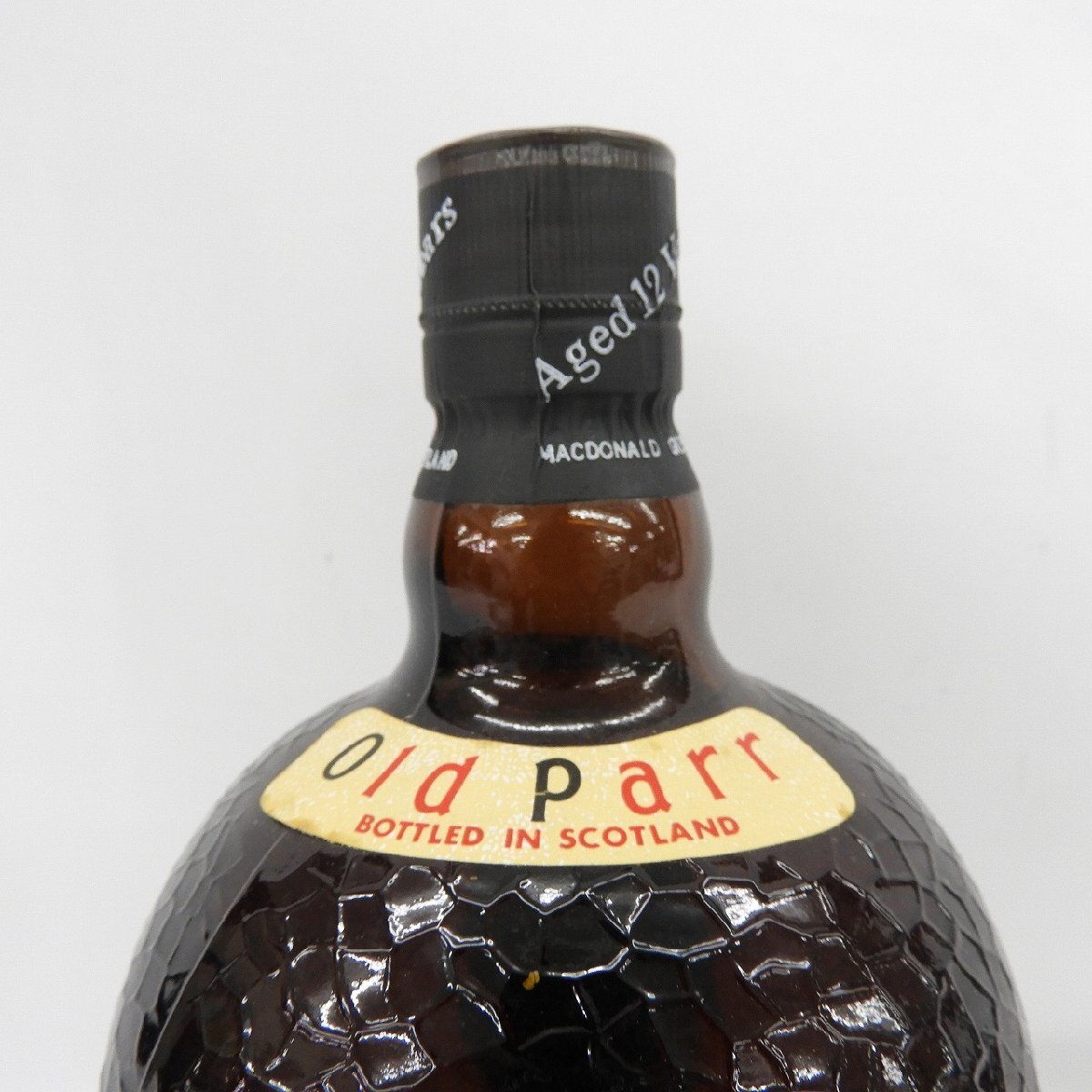 1円～【未開栓】Grand Old Parr グランド オールドパー 12年 デラックス スコッチ ウイスキー 1000ml 43％ 11566315 0507の画像3