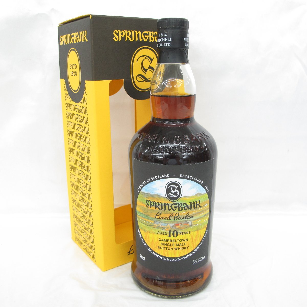 【未開栓】Springbank スプリングバンク 10年 2010-2020 ローカルバーレイ ウイスキー 700ml 55.6% 箱付 11569915 0508の画像1