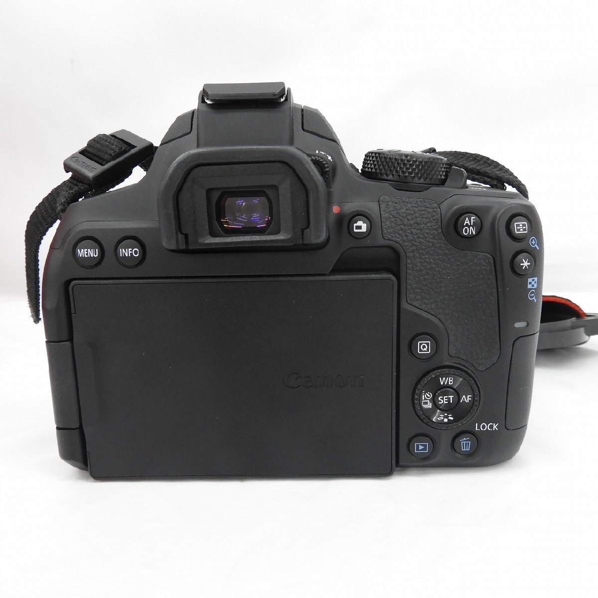 【中古品】Canon キャノン デジタル一眼レフカメラ EOS Kiss X10i ダブルズームキット(18-55/55-250) ブラック 913156855 0510の画像3
