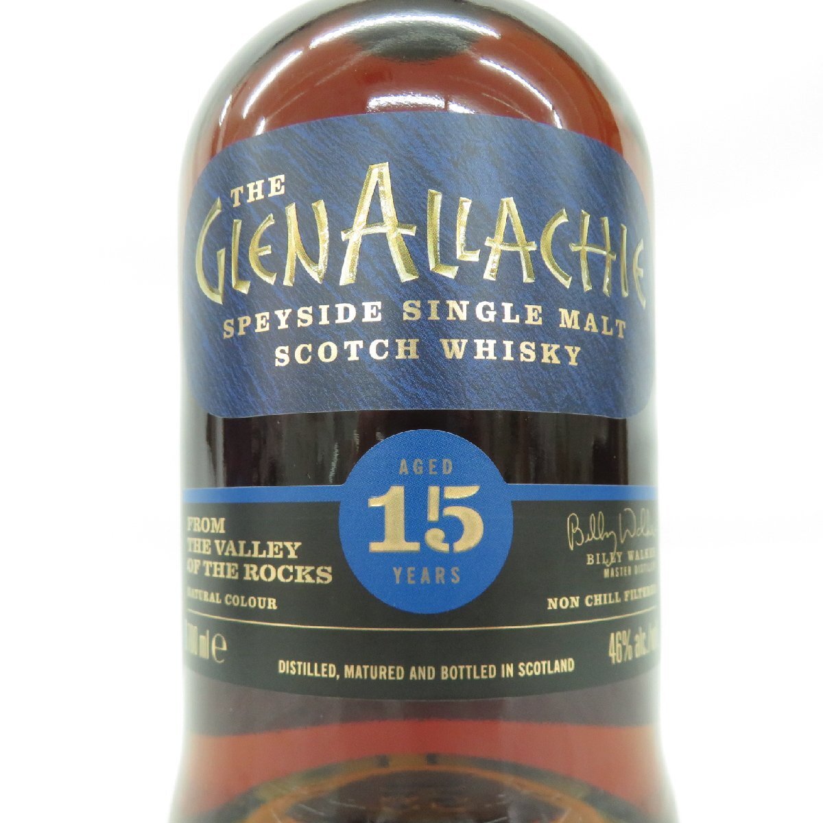 【未開栓】THE GLENALLACHIE グレンアラヒー 15年 シングルモルト ウイスキー 700ml 46% 箱付 11573786 0510の画像3