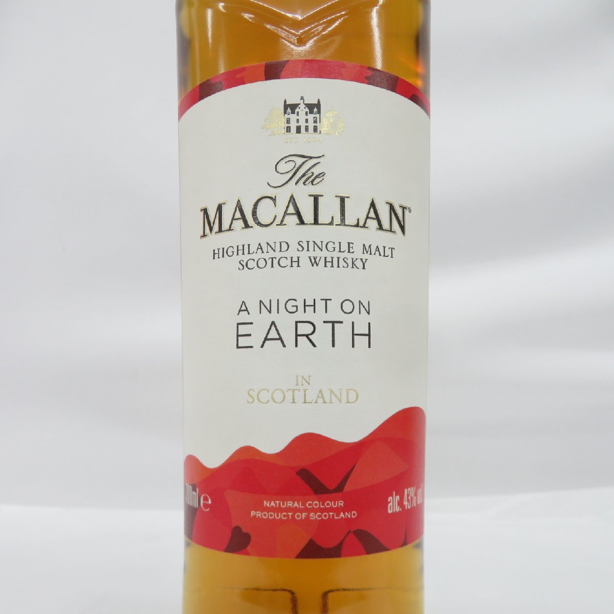 【未開栓】The MACALLAN ザ・マッカラン ア・ナイト・オン・アース・イン・スコットランド ウイスキー 700ml 40% 箱付 11569717 0510の画像3